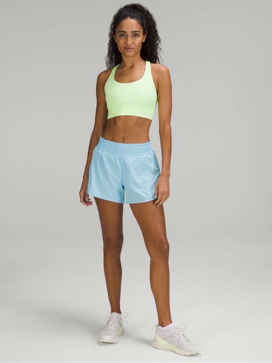 lululemon athletica Pants - 138. Lululemon Hotty Hot High-Rise Lined Short 4" Blue Chill size 12